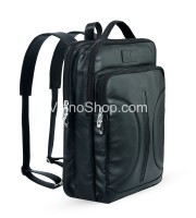 Unique & Stylish Leather Backpack (271-Black)